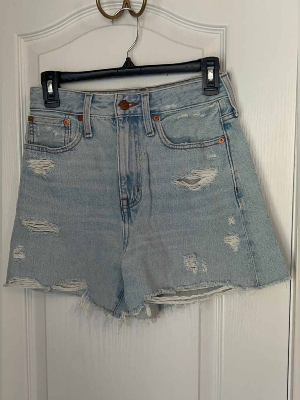 Madewell The Mom Jean Short